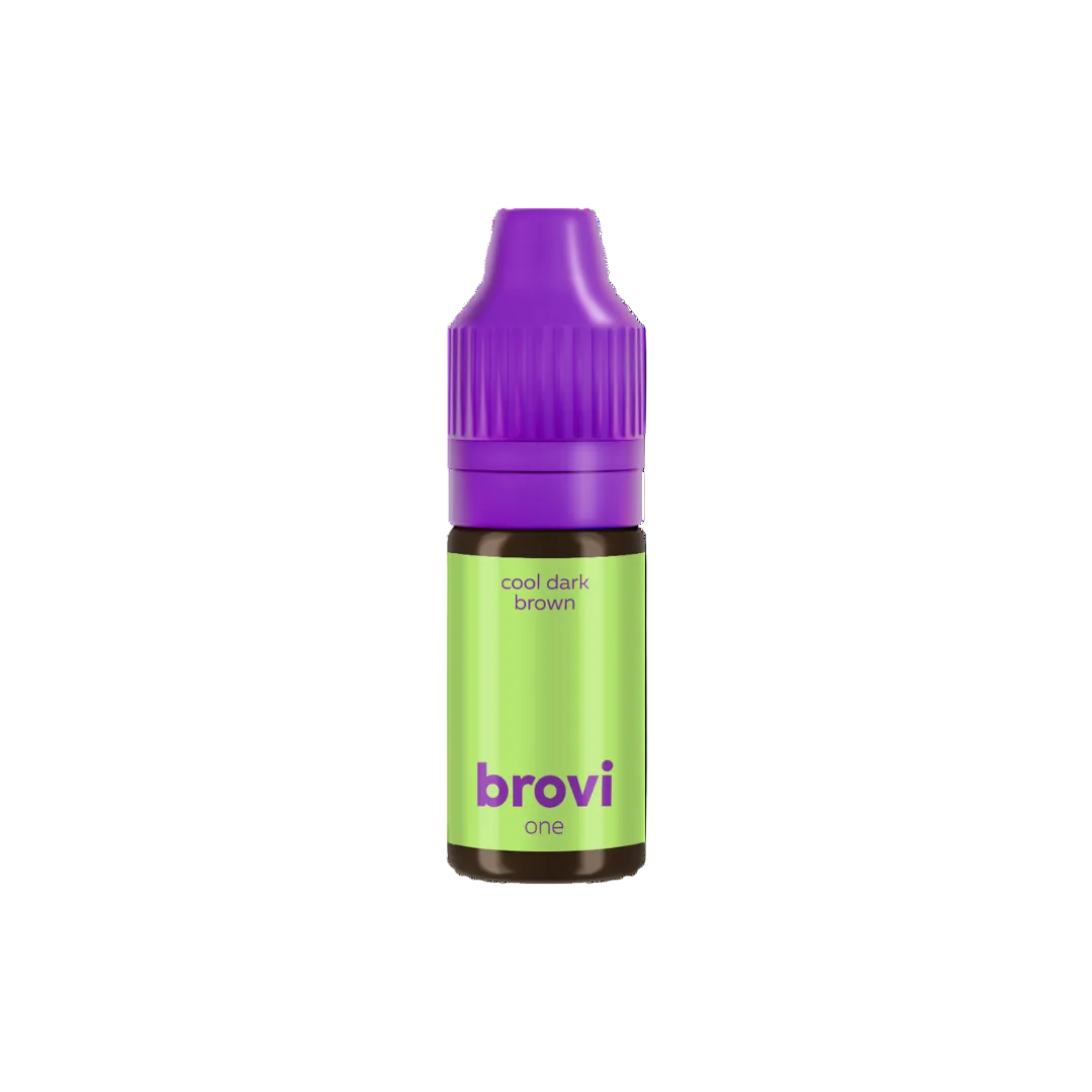 BROVI - One Inorganic Pigment - Cool Dark Brown, 10ml