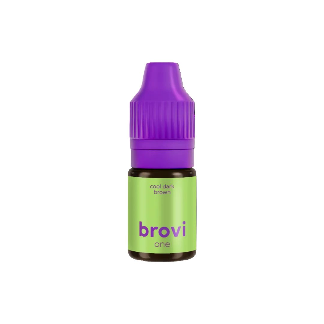 BROVI - One Inorganic Pigment - Cool Dark Brown, 5ml
