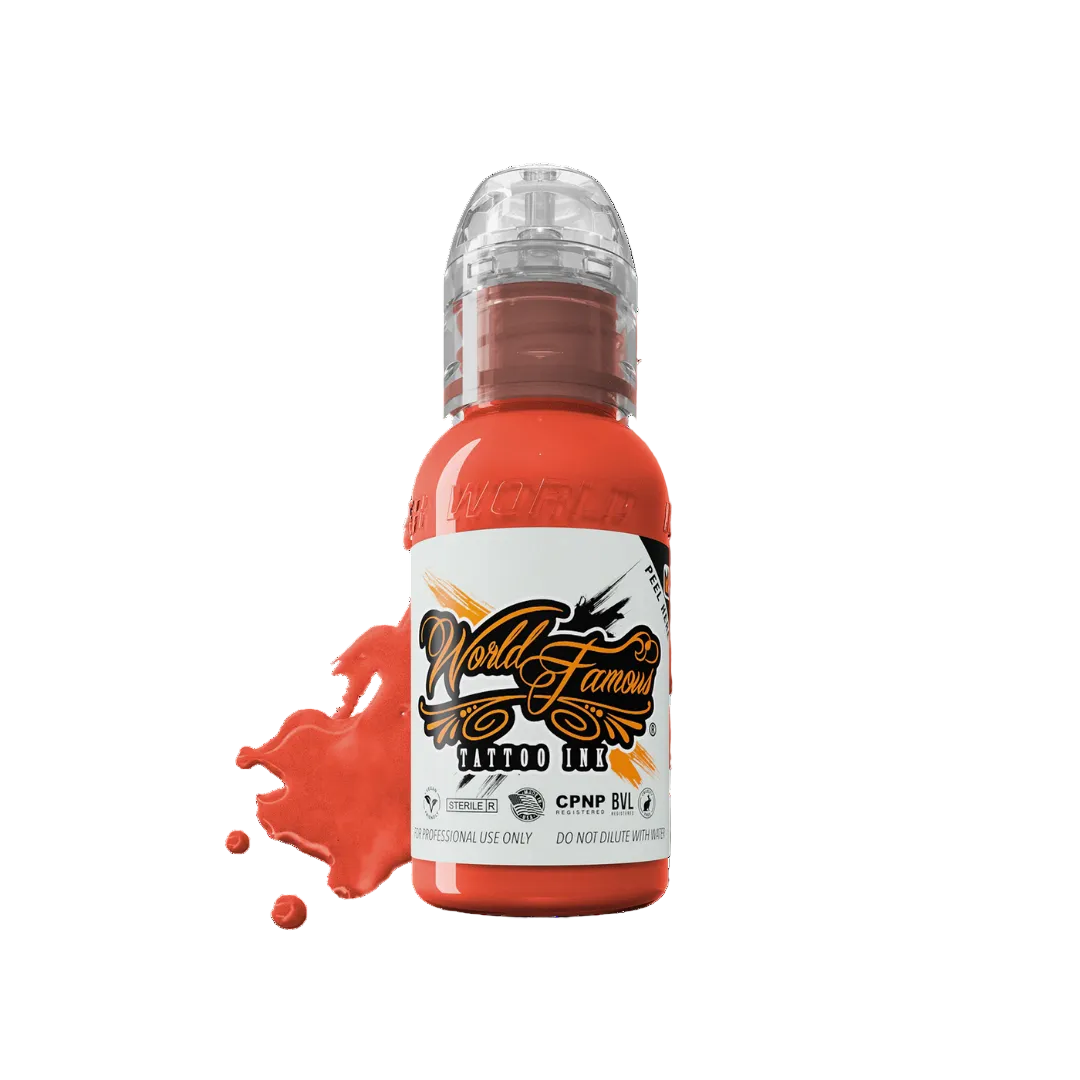 World Famous Tattoo Ink - Bora Bora Peach