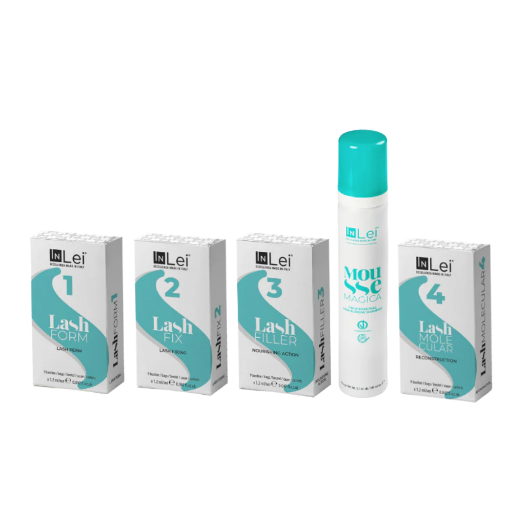 InLei® - Lash Filler 25.9 Kit - Sachets (Includes Step 1-3, Lash Molecular 4, Magica Mousse)