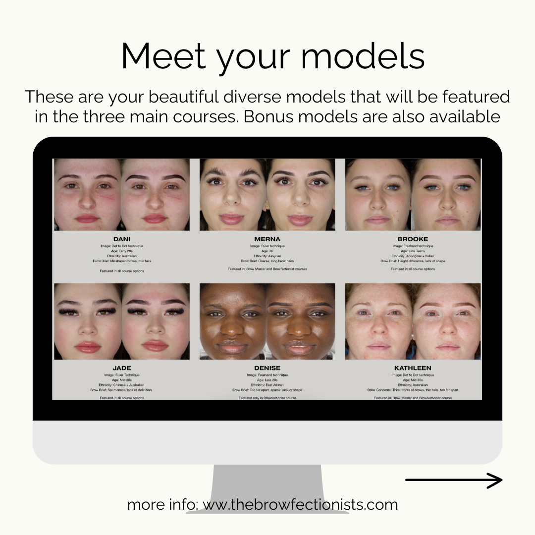 The Browfectionists ONLINE Mapping & Shaping Artist Pro Course