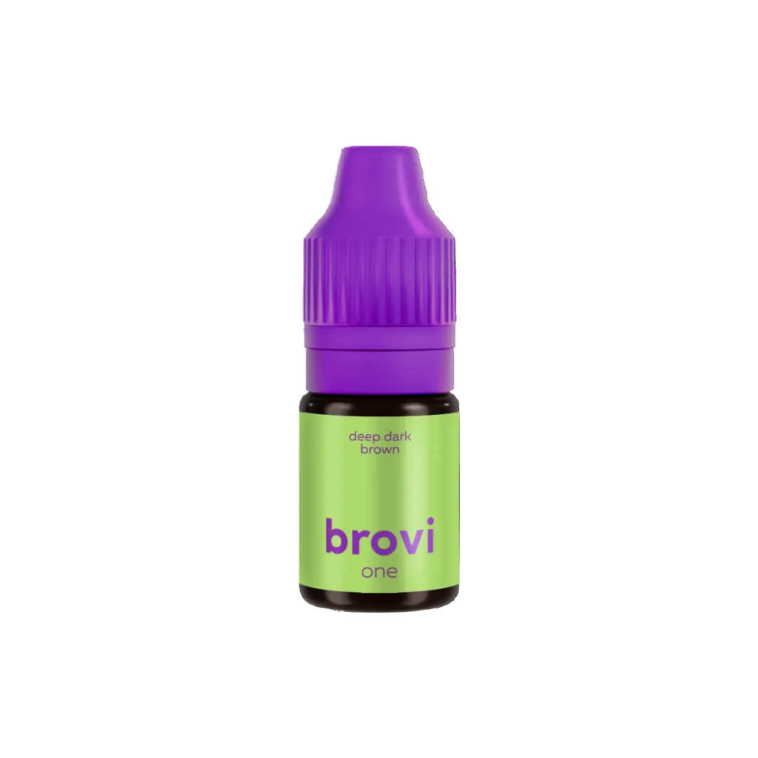BROVI - One Inorganic Pigment - Deep Dark Brown, 5ml