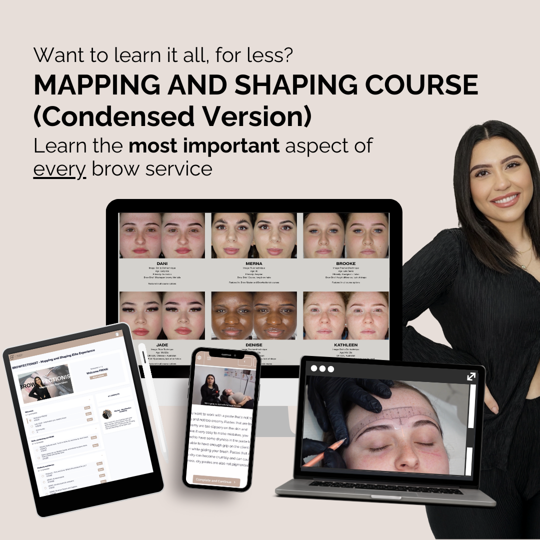 The Browfectionists ONLINE Mapping & Shaping Course