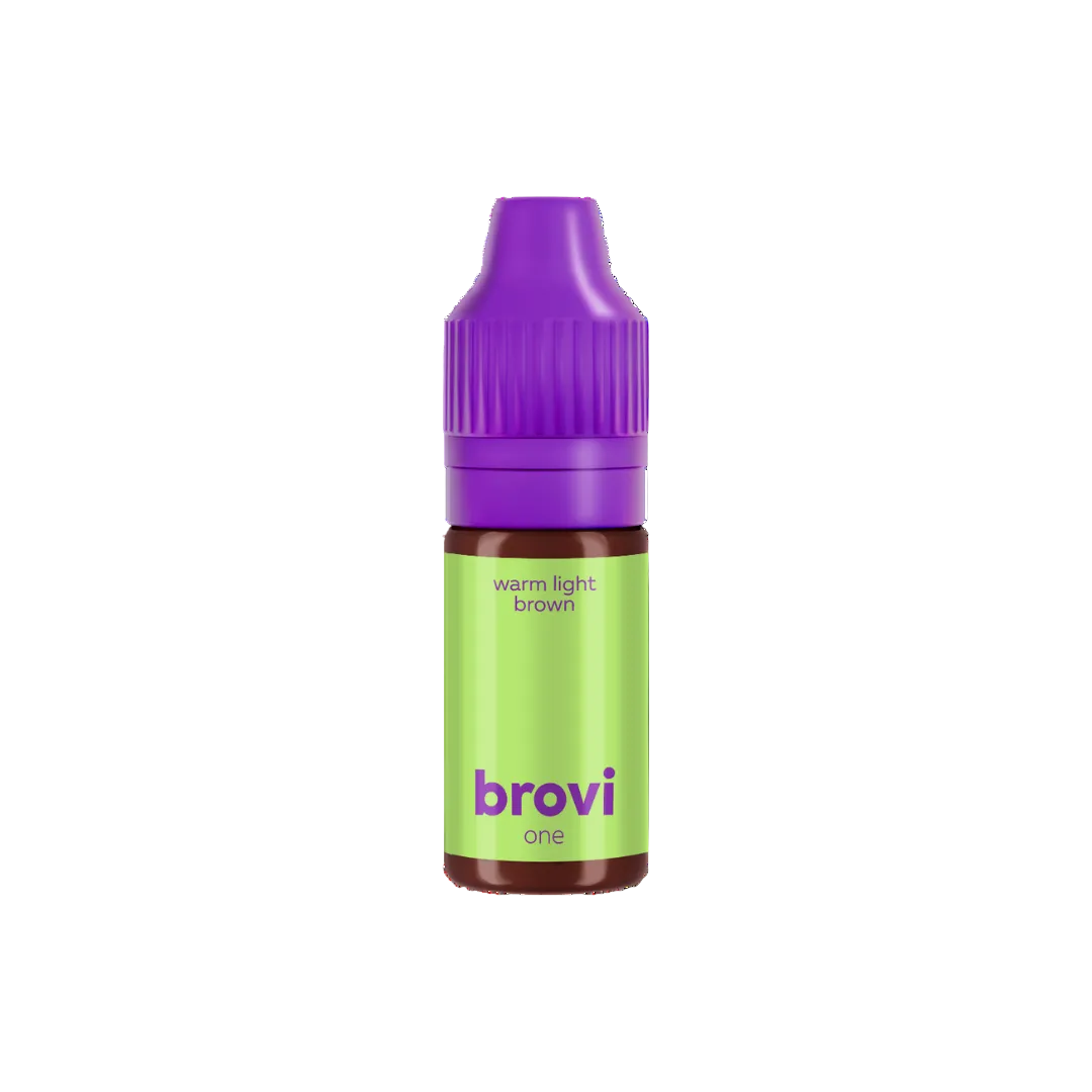 BROVI - One Inorganic Pigment - Warm Light Brown, 10ml
