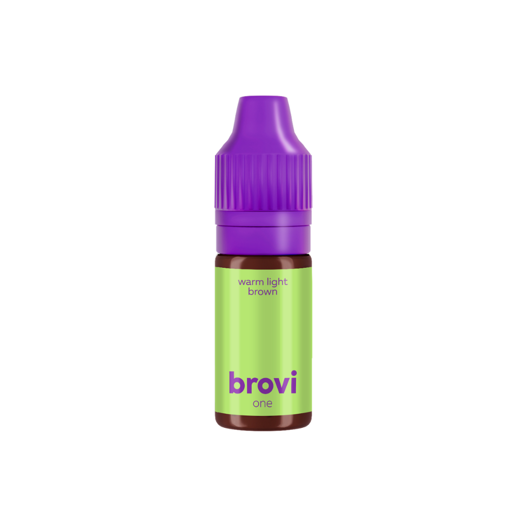 BROVI - One Inorganic Pigment - Warm Light Brown, 10ml