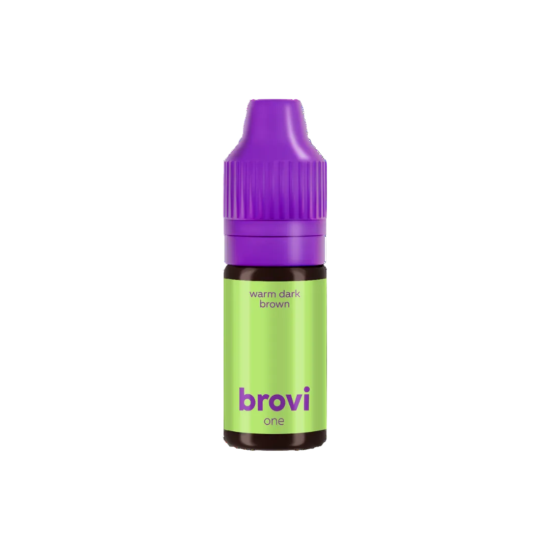 BROVI - One Inorganic Pigment - Warm Dark Brown, 10ml