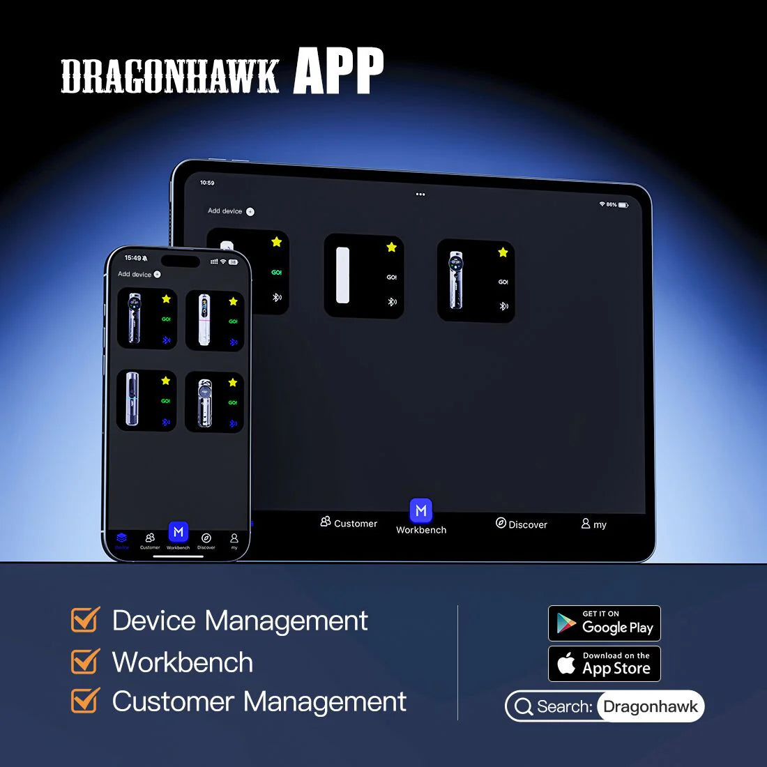 Dragonhawk Mast Y22 Pro - White