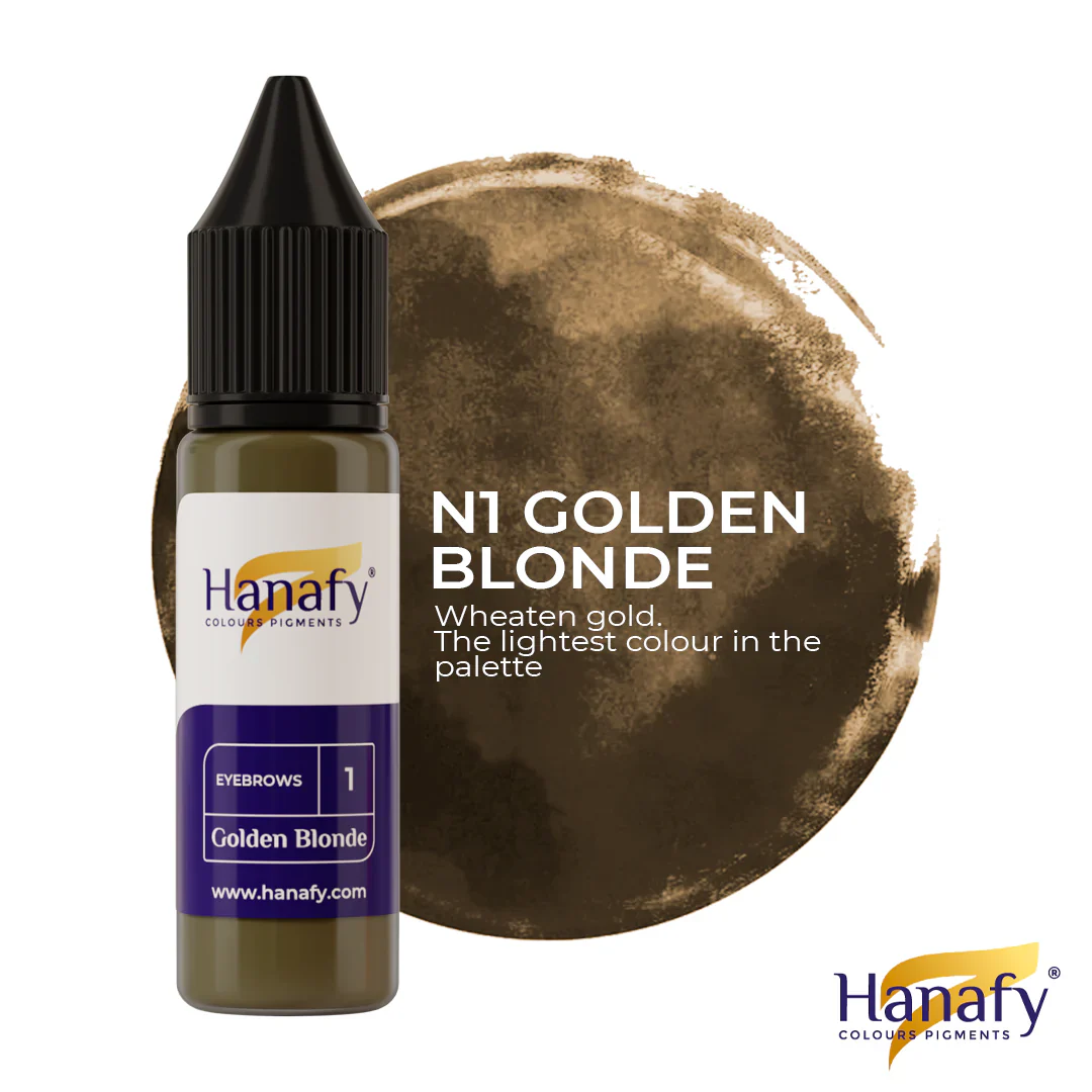 Hanafy - Brow Pigment - N1 Golden Blonde, 15ml