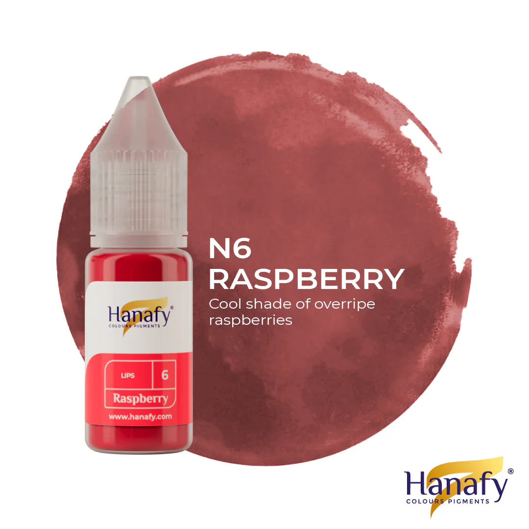 Hanafy - LIP Pigment - N6 Raspberry, 10ml