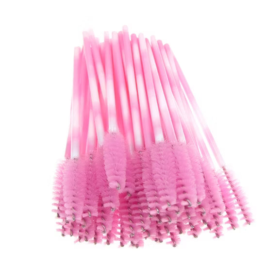 Disposable Mascara Wands - Pink Cotton Candy (50pcs)