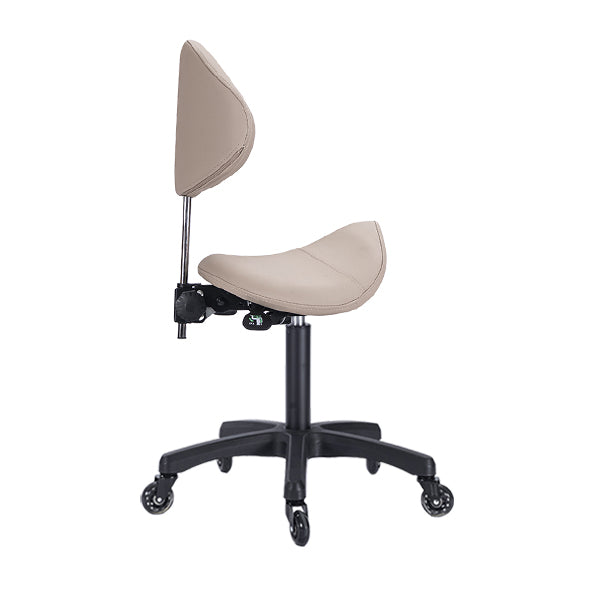 Saddle Medi S2 with Tilt Stool - Latte