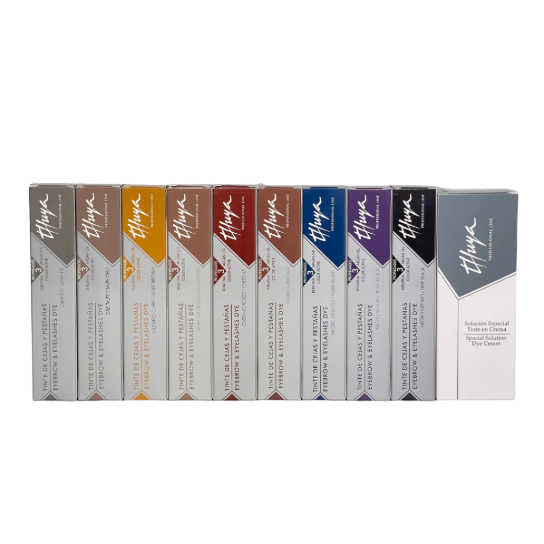 Thuya - Dye Kit (All 9 colours + Special Dye Solution Oxidant)