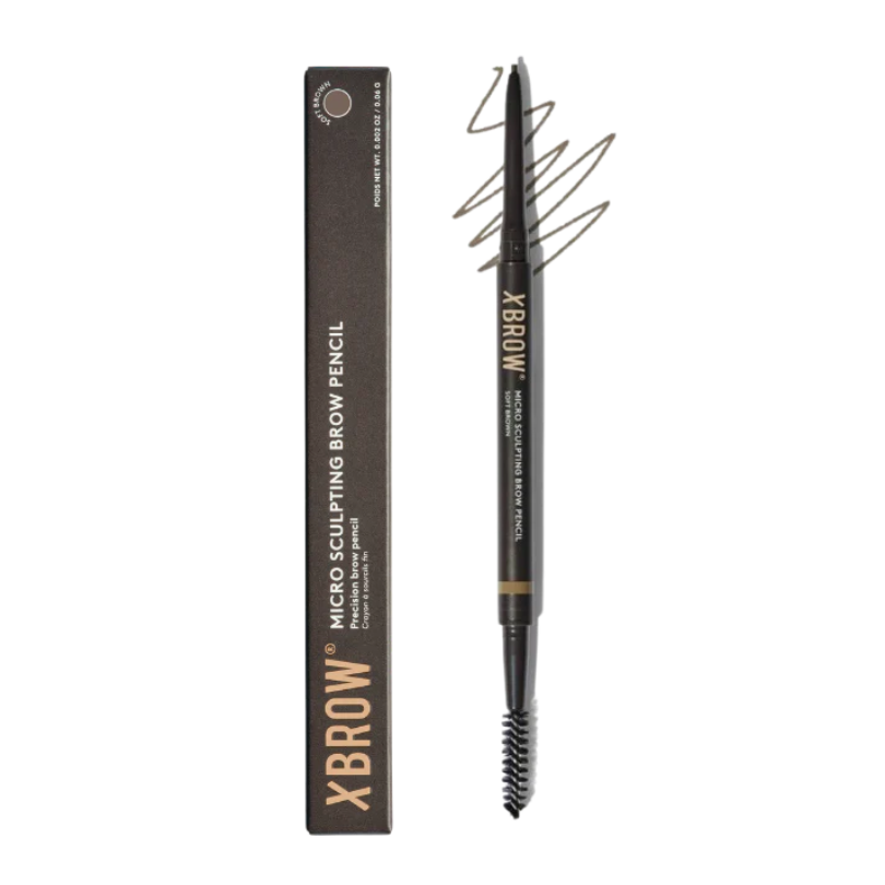 XLASH - Xbrow Micro Sculpting Brow Pencil - Soft Brown (Wholesale 3 Pack, RRP $32.95 Each)