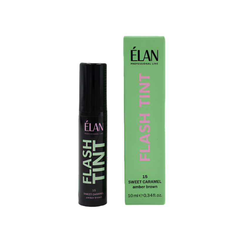 ÉLAN - Eyebrow Flash Tint, 10ml - 15 Sweet Caramel (Amber Brown)