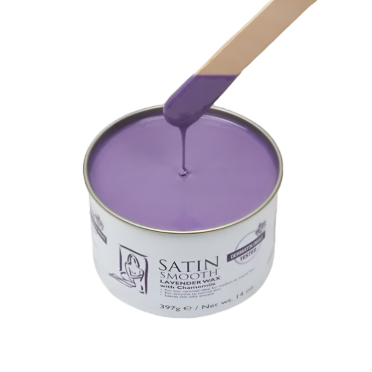 SATIN SMOOTH - Lavender Wax with Chamomile, 396g