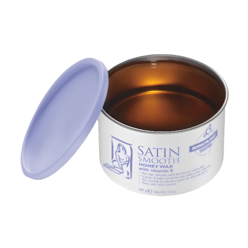 SATIN SMOOTH - Honey Wax With Vitamin E, 396g