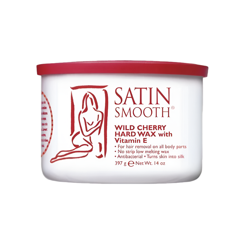 SATIN SMOOTH - Wild Cherry Hard Wax with Vitamin E