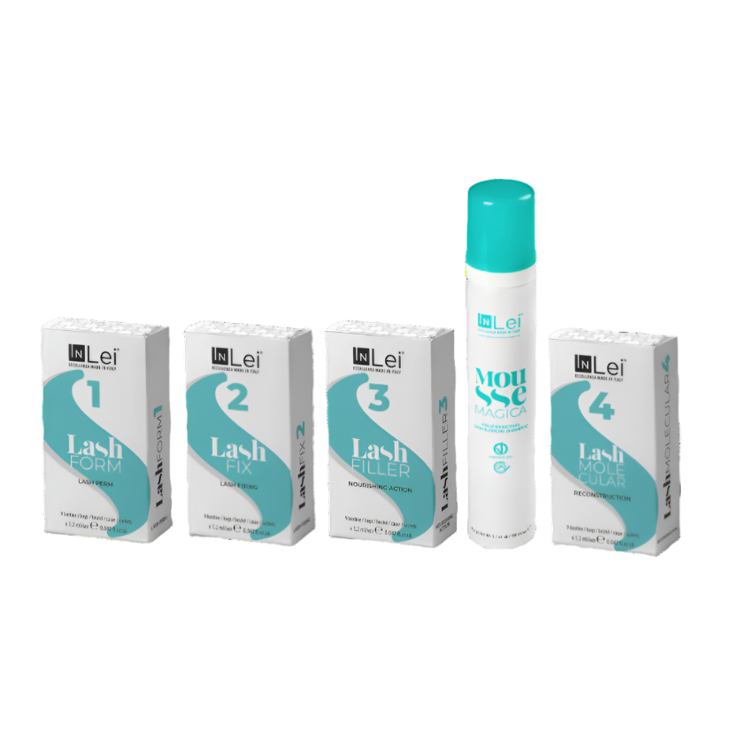 InLei® - Lash Filler 25.9 Kit - Sachets (Includes Step 1-3, Lash Molecular 4, Magica Mousse)