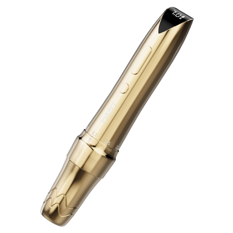 Dragonhawk Mast P60 Pen Machine w/Dual Battery - GOLD