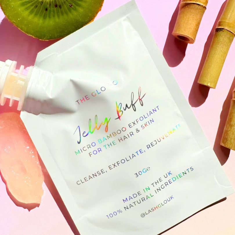 Lash Glo Jelly Buff Micro-Bamboo Exfoliant