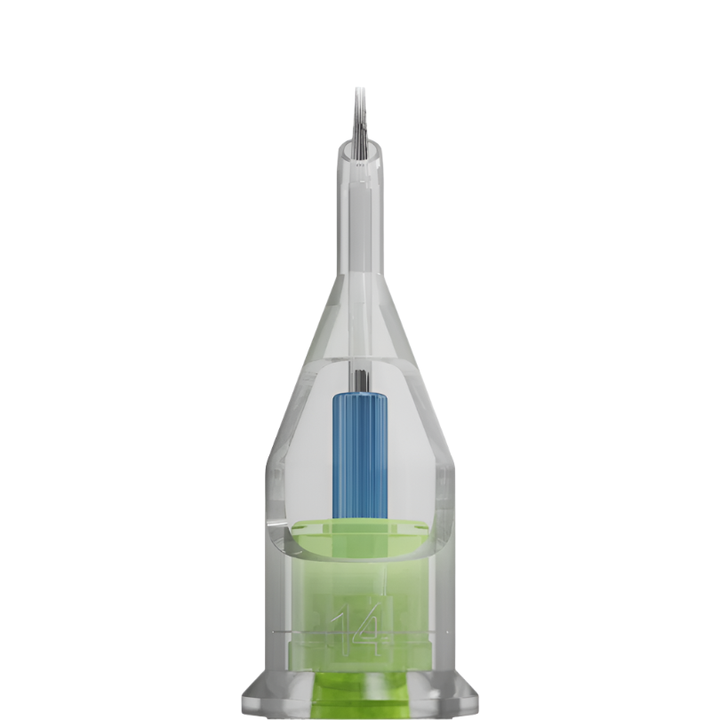 Stellar 2.0 Cartridges - 5 Round Shader Extra Long Taper (Choose your size)