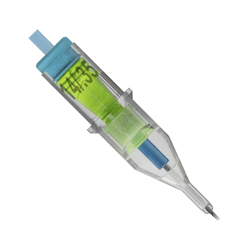 Stellar 2.0 Cartridges - 5 Round Shader Extra Long Taper (Choose your size)