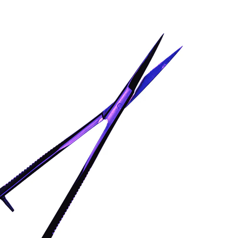 Browshop Professional Tweezer & Scissor Set - Purple Plasma
