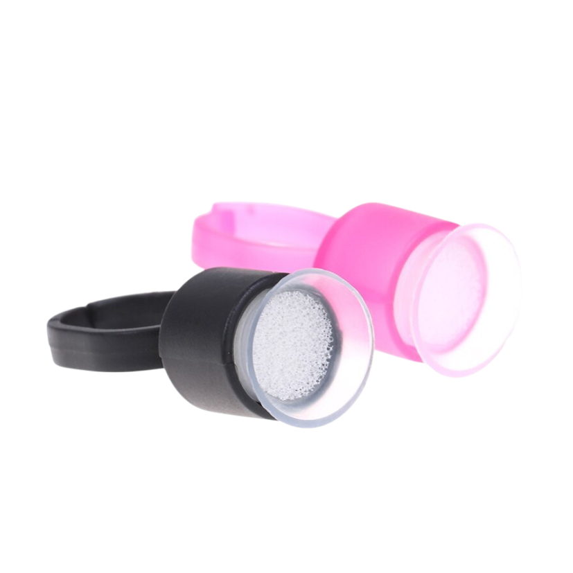 Pigment Cup Rings with Sponge - Sterile (100 pcs) *EXPIRES 12/2026*