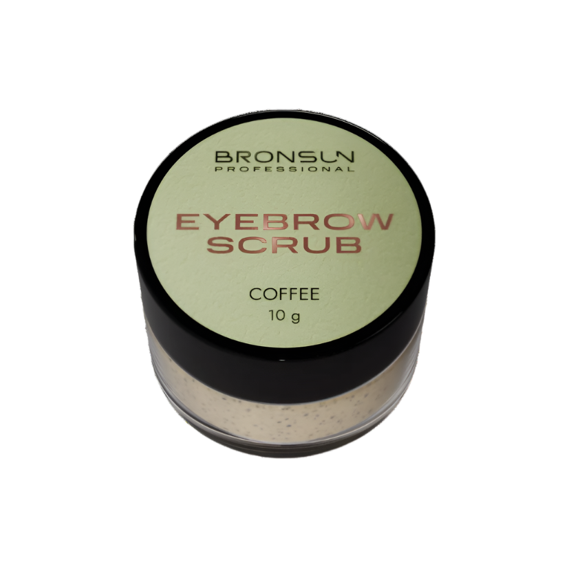 Bronsun - Coffee Eyebrow Scrub, 10g
