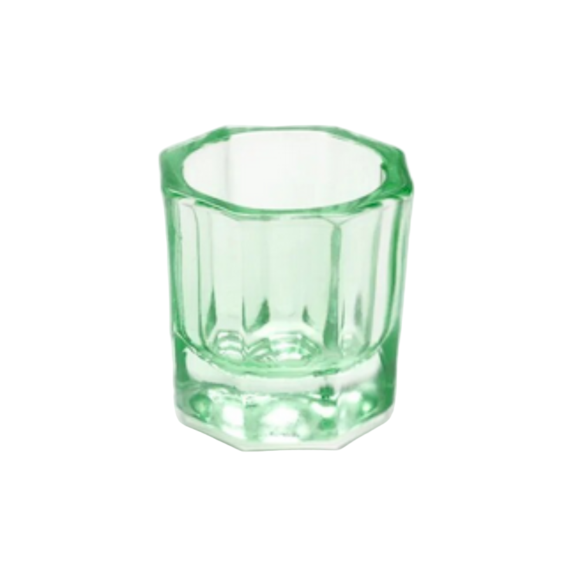 Glass Dappen Dish - Small Green