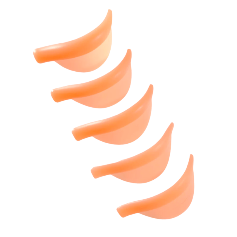 ÉLAN Silicone Lash Lift Shields - TOTAL LIFT ORANGE (5 pairs)