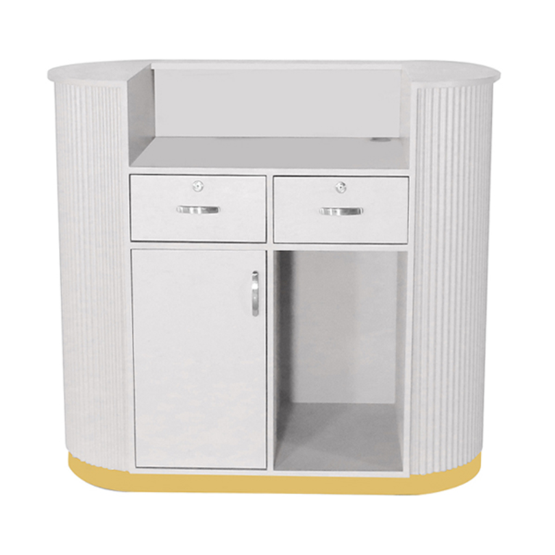 Pallas 1200 Reception Desk - WHITE