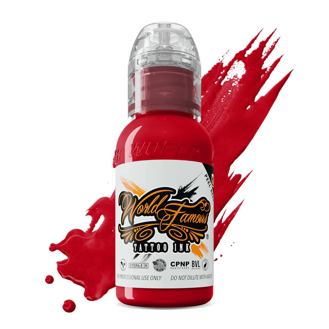 World Famous Tattoo Ink - Serial Killer Jack the Ripper Red