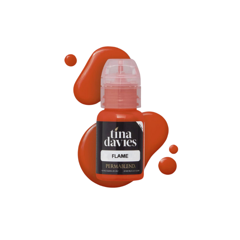 Tina Davies - LUST LIP Pigment - Flame 15ml