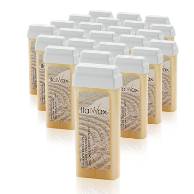Italwax - Zinc Oxide Wax Cartridge, 24 x 100ml