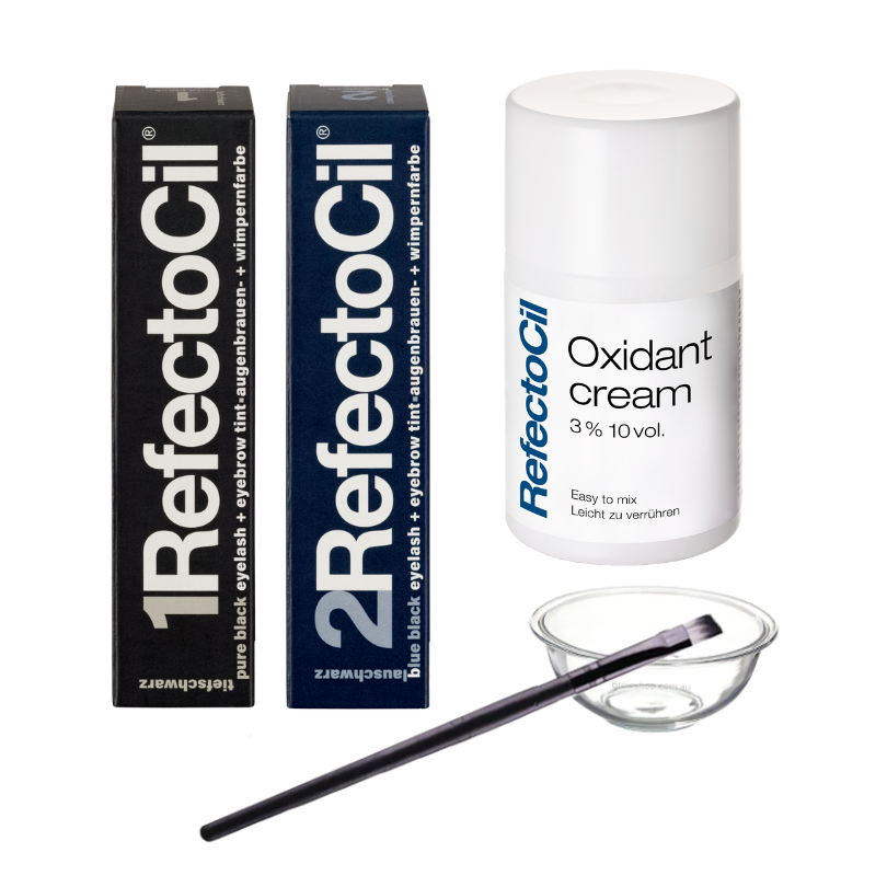 RefectoCil - Lash & Brow Tint Kit (Cream Oxidant) - Choose your tint colour