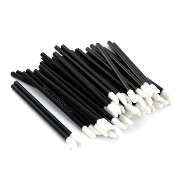 Disposable Lip Applicators - BLACK (50pcs)