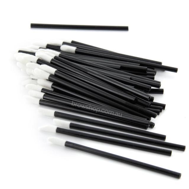 Disposable Lip Applicators - BLACK (50pcs)