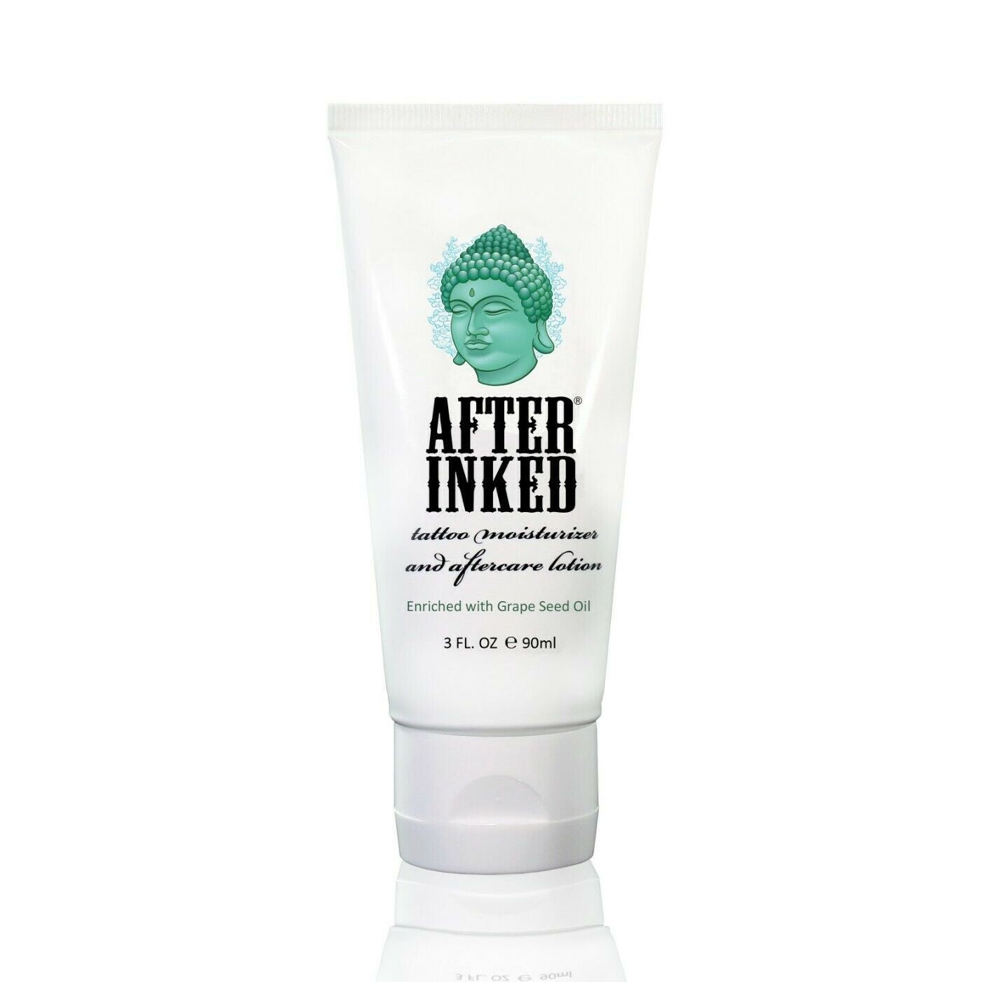 Features: 90 ml (3oz) tube Enriched with grape seed oil Paraben-free / Fragrance-free Non-petroleum based Cruelty-Free & no animal-derived ingredients (Vegan) Clinically tested / Dermatologist tested Non-Allergenic / Non-Irritant Designed to relieve itching due to dry skin Will not stick to your clothes Post Consumer Recycled plastic tube Premium brand used and recommended by world-renowned professional tattoo artists PMU, microblading, SPMU, cosmetic tattoo, balm
