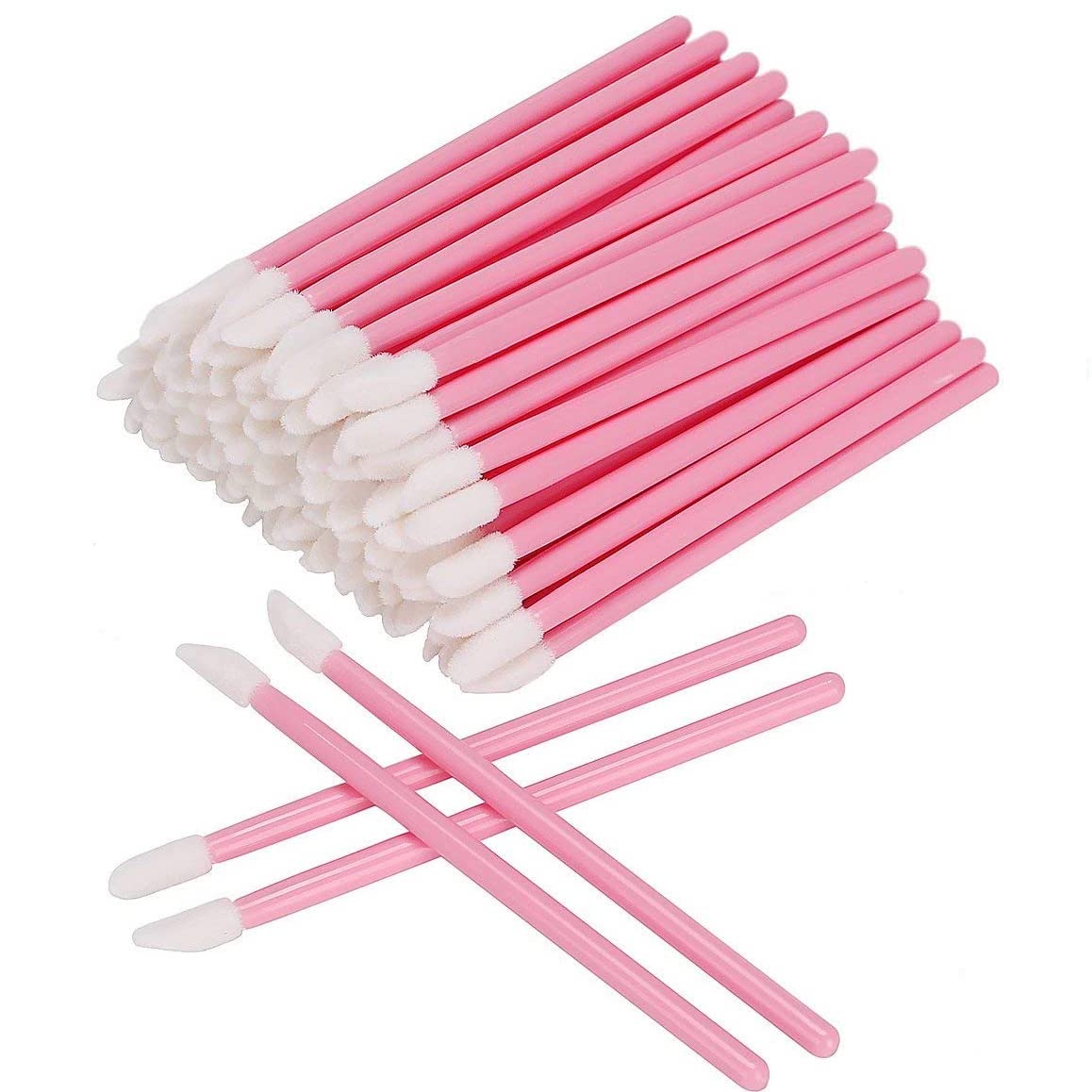 Disposable Lip Applicators - Baby Pink (50pcs)