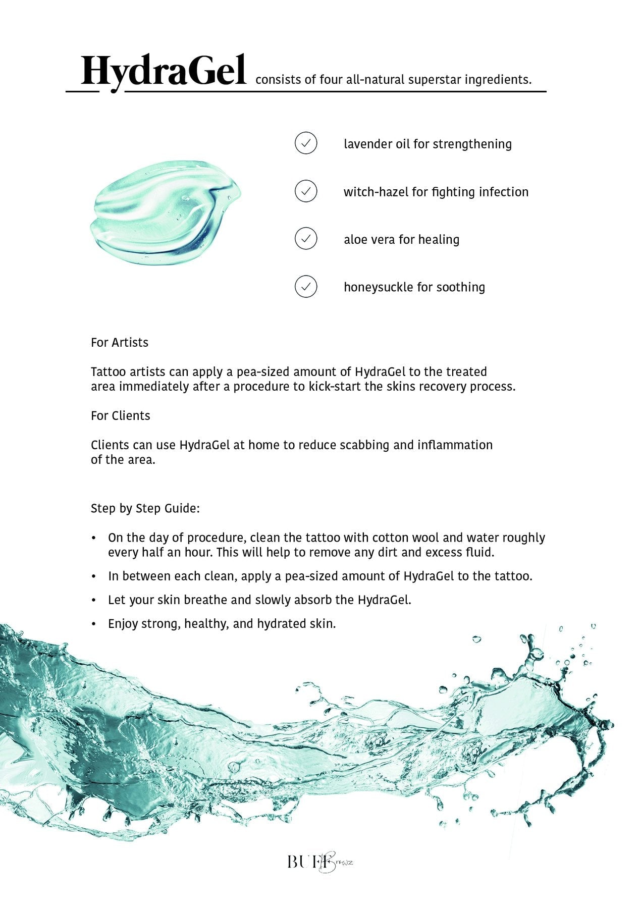 Buff Browz - Hydragel 250ml