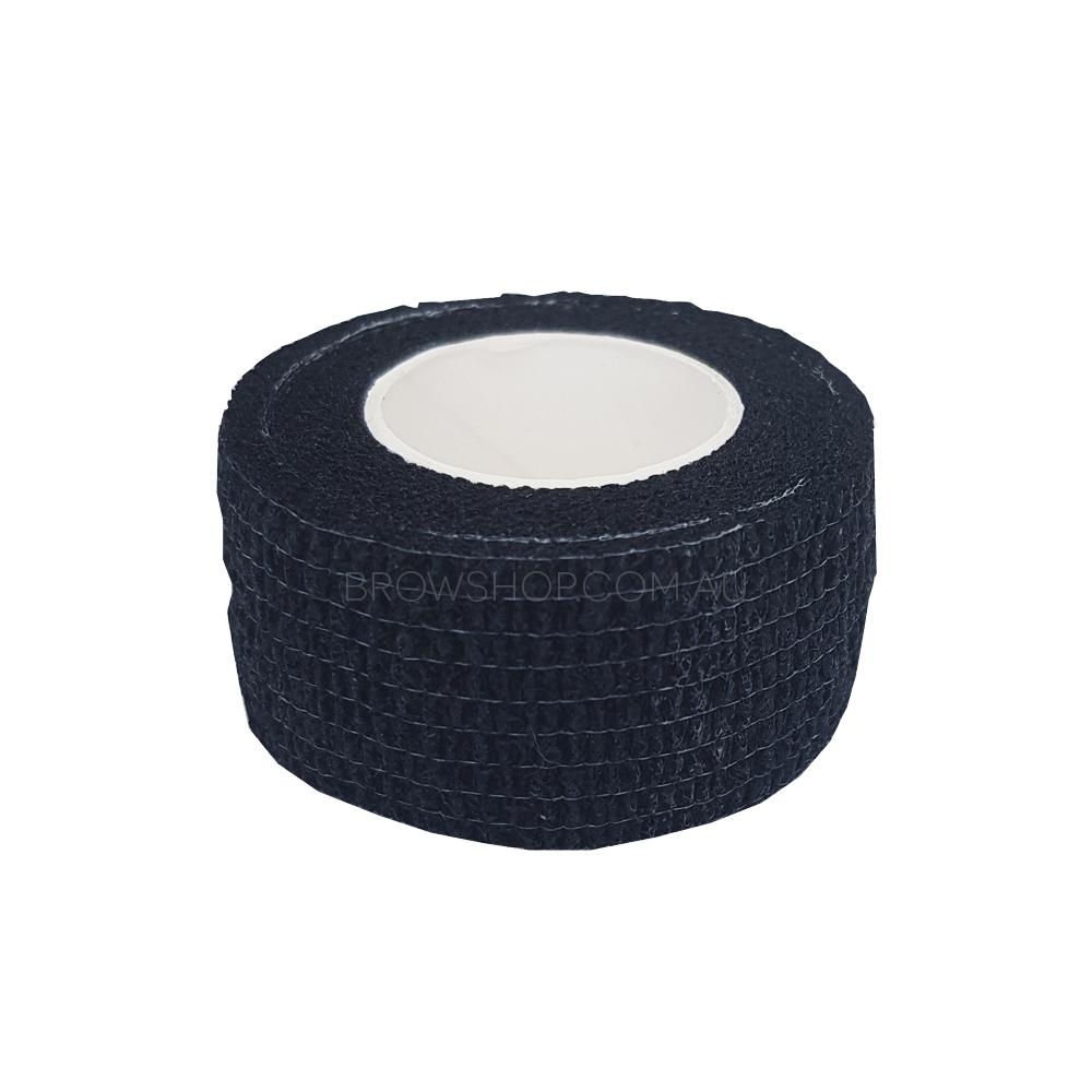 Black Grip Tape (2.5cm x 4.5m) Brow Shop Black (2.5cm x 4.5cm) Microblading Cosmetic Tattoo SPMU PMU