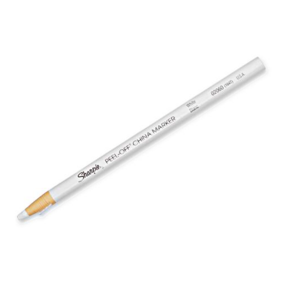 Sharpie Pro Wax China Marker - White