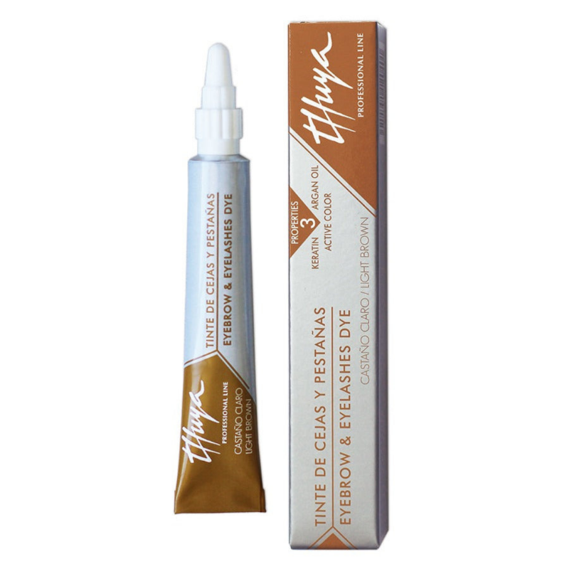 Thuya Eyelash & Eyebrow Dye - Light Brown 14ml