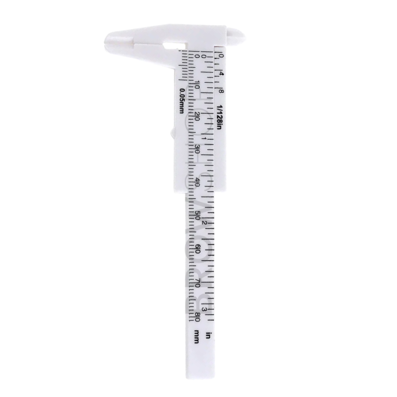 Mini Measurement Caliper - White (80mm)