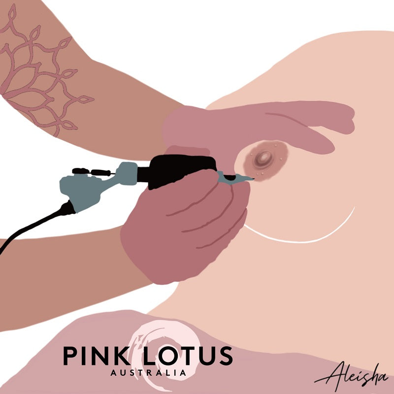 Pink Lotus Online Course - Paramedical 3D Areola/ Nipple Tattooing