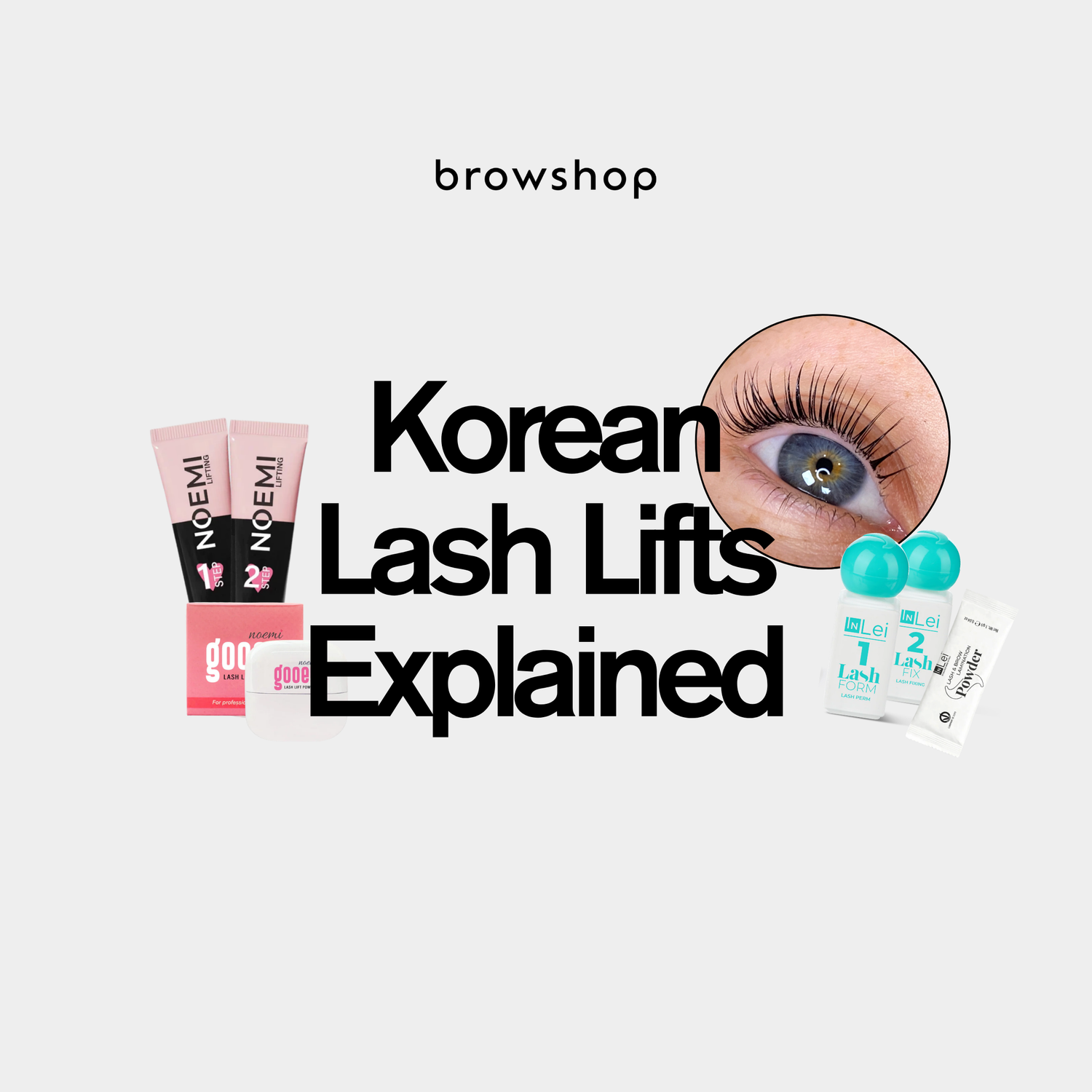 Korean Lash Lifts Explained