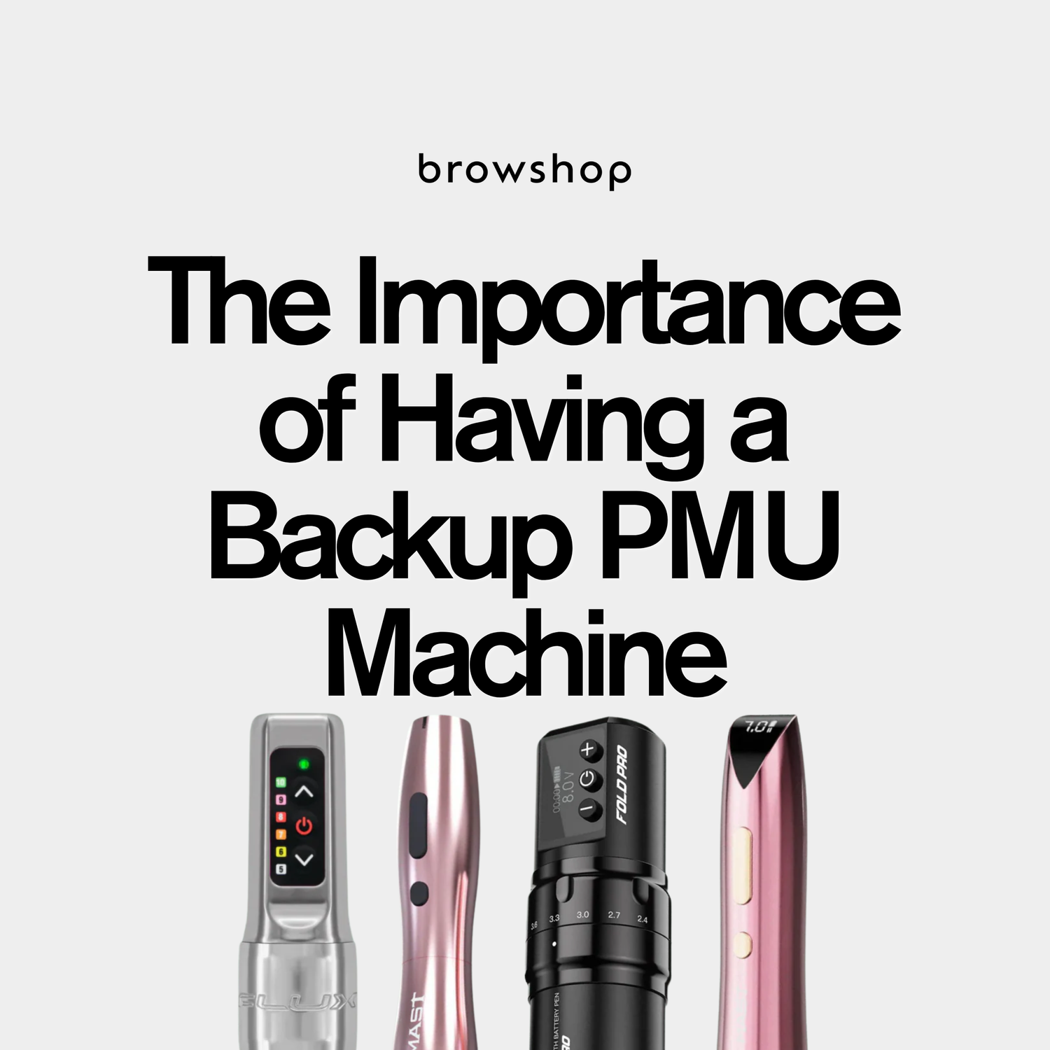 The Importance of Having a Backup PMU Machine