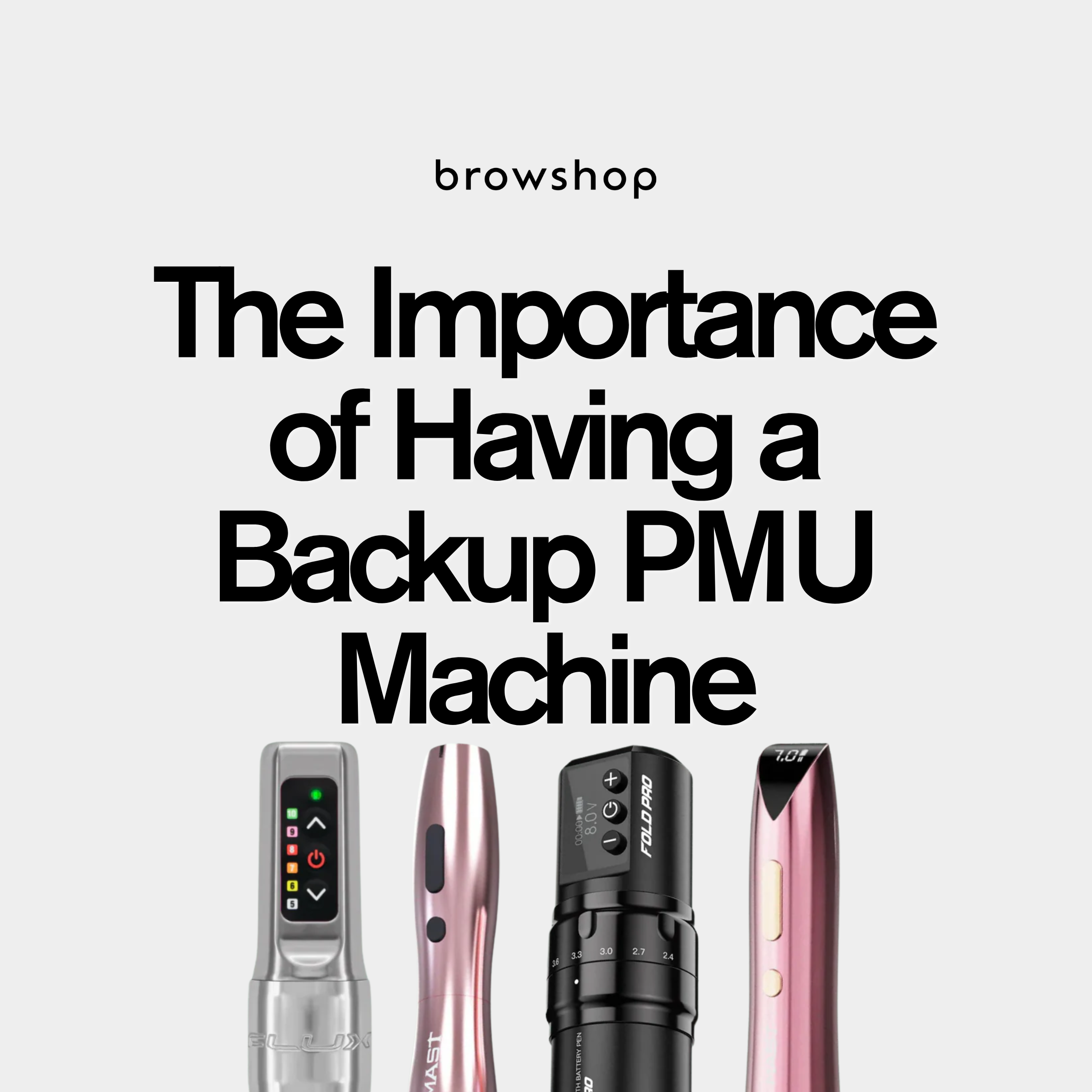 The Importance of Having a Backup PMU Machine