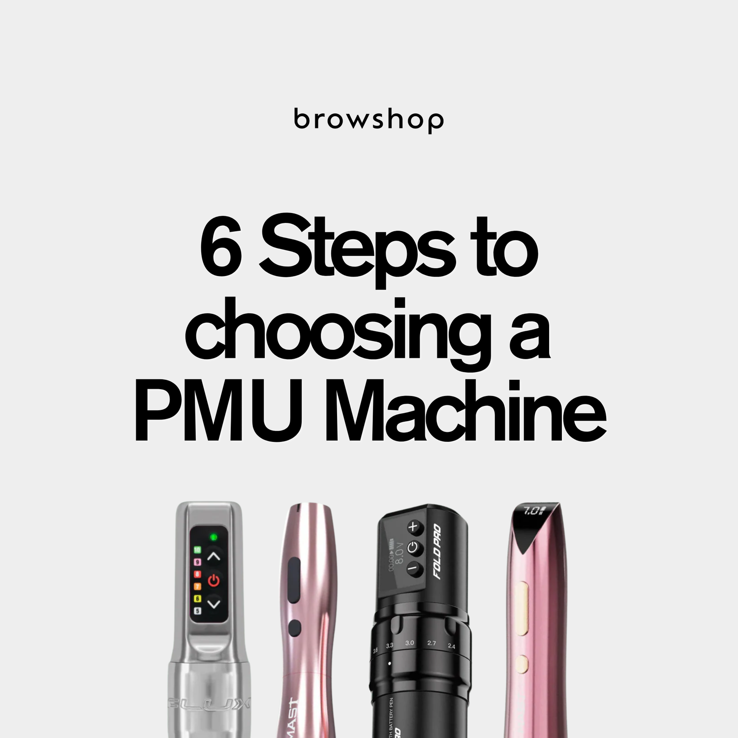 6 Steps to choosing a PMU Machine
